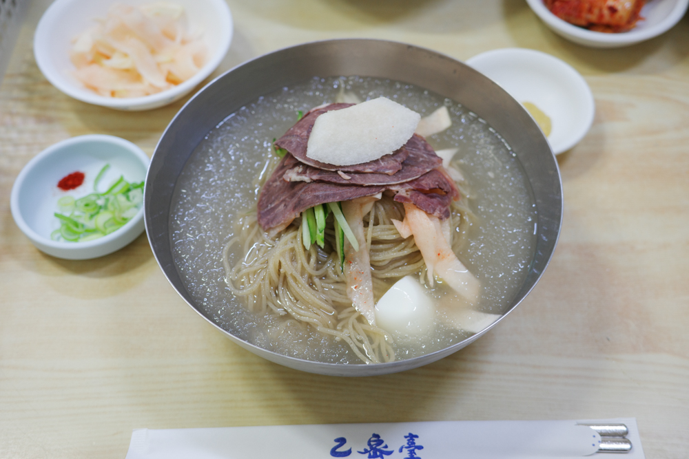 乙蜜台の冷麺