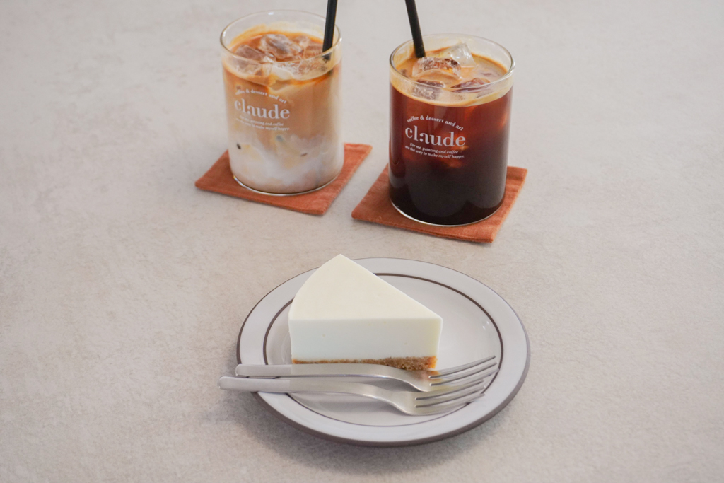 クラウドコーヒーのチーズケーキ