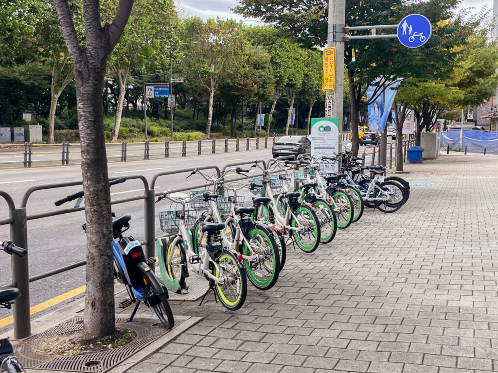 タルンイが駐車されている様子