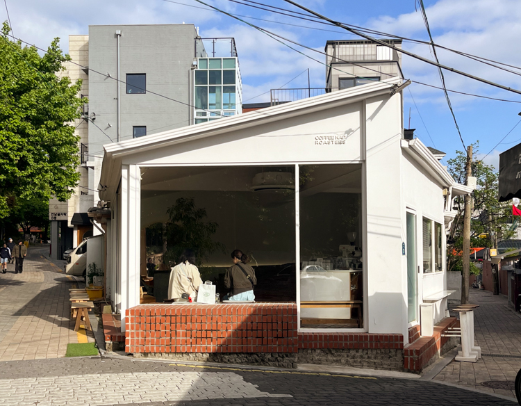 延南洞のカフェ