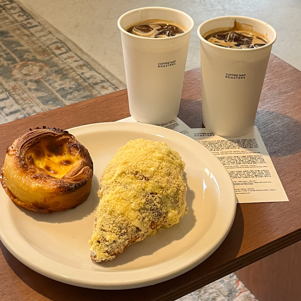 COFFEE NAP ROASTERS 聖水で注文したもの