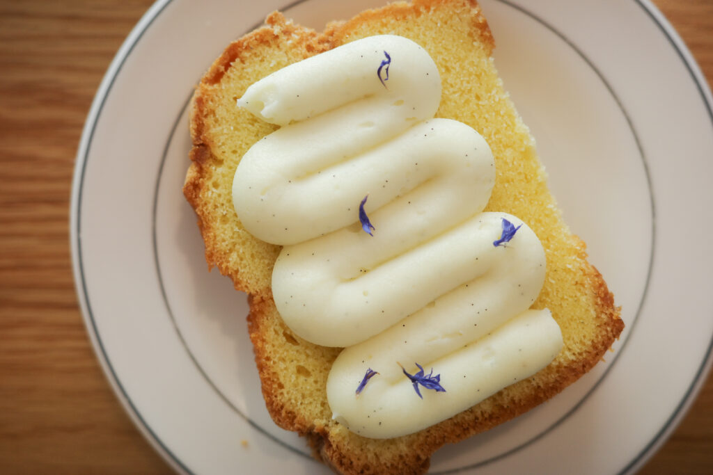 バニラパウンドケーキ