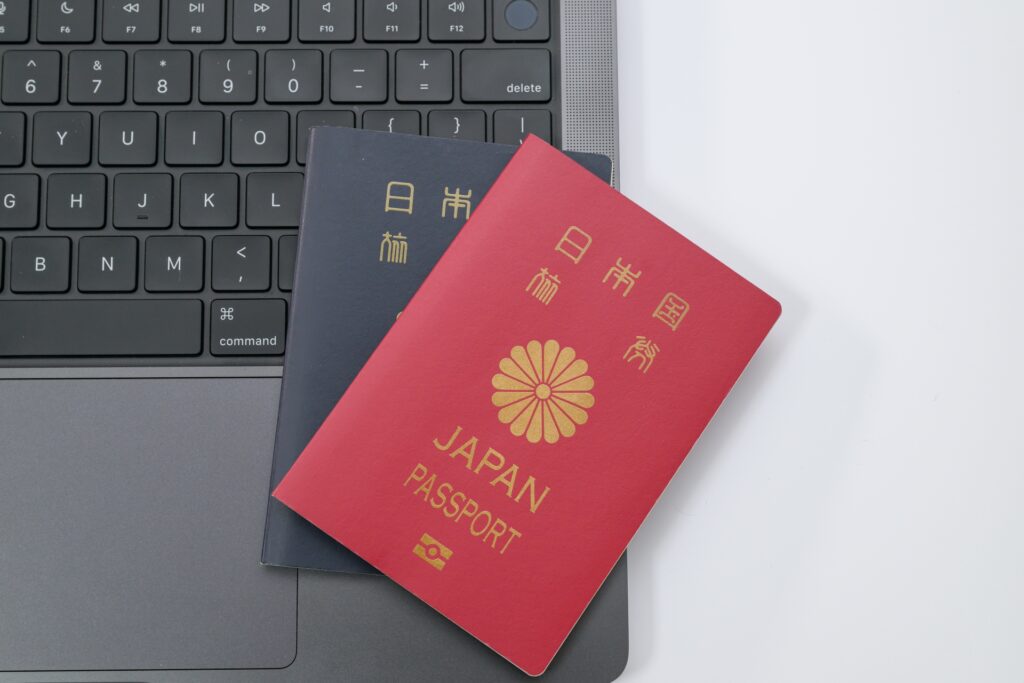 日本のパスポート