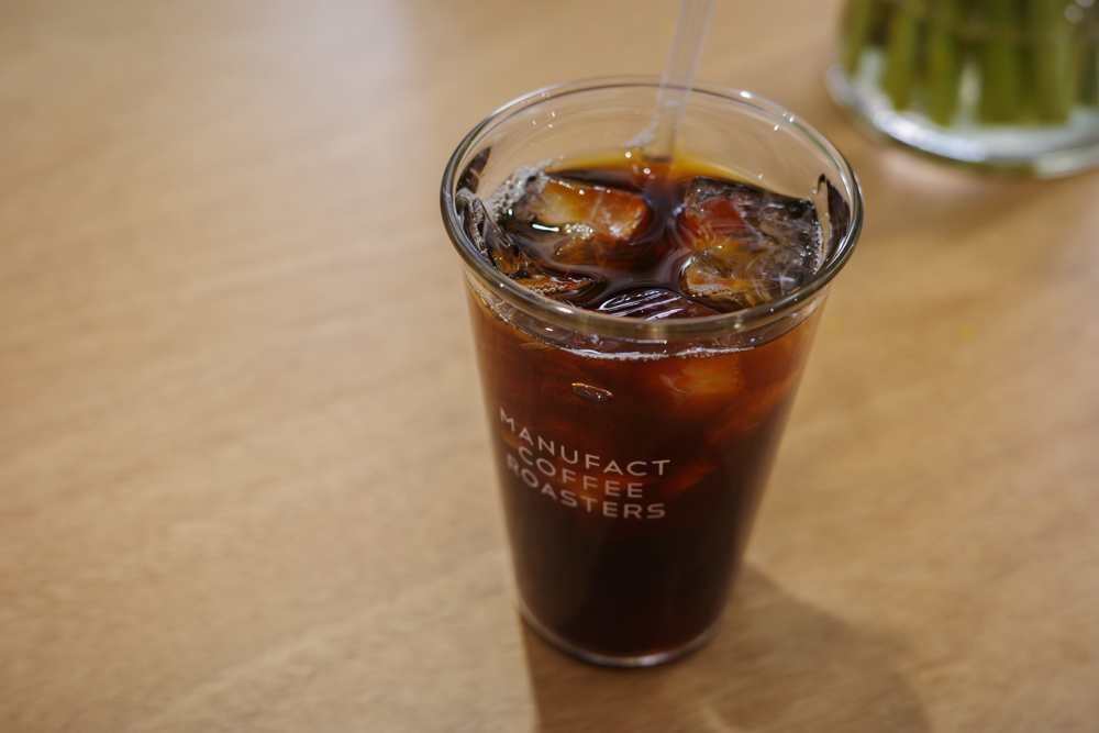 MANUFECT COFFEE 西村のアイスコーヒー