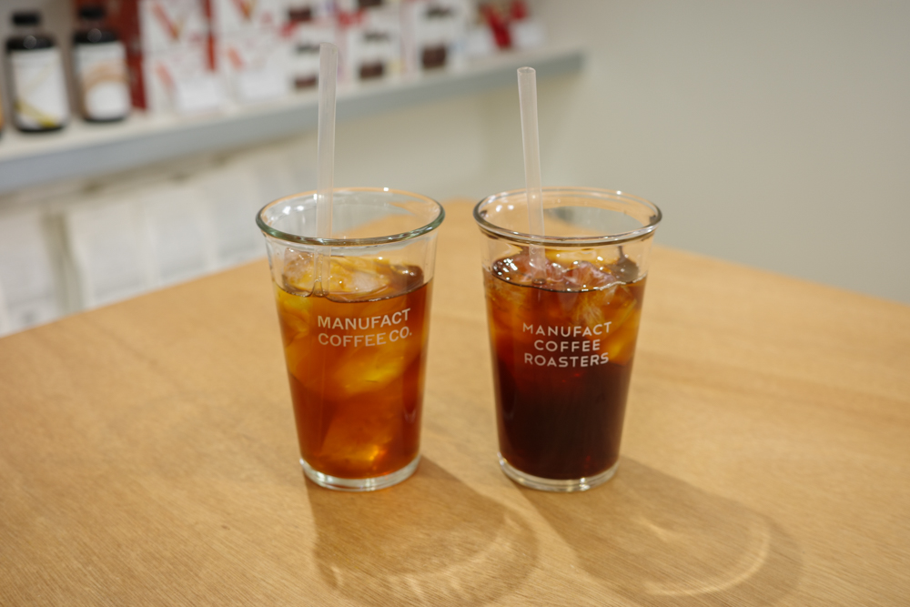 MANUFECT COFFEE 西村のアイスコーヒー