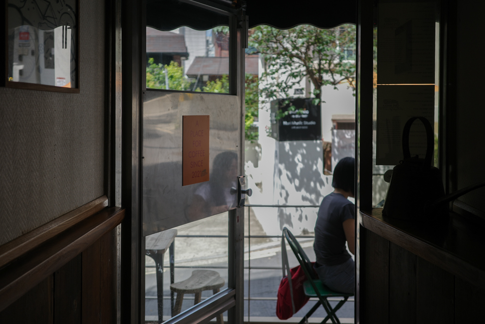 CAFÉ SINOLA 延禧店の出入り口